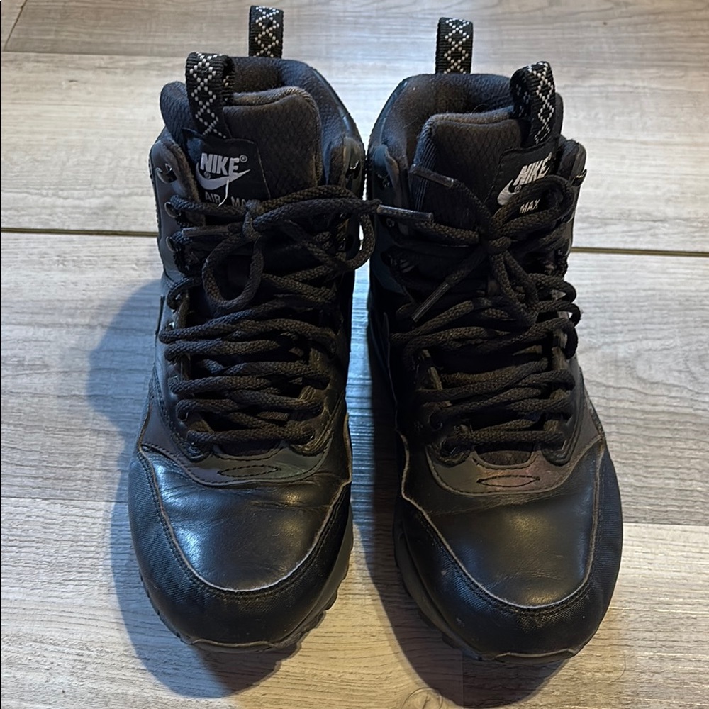 Nike Air H2O Repel Black & iridescent multicolored reflective High-Top Sneakers